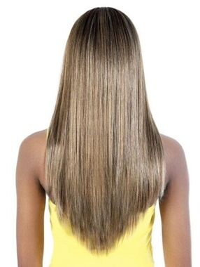Motown Tress Sleek Straight Synthetic Brown Wig